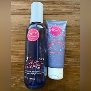 eos Cocoa Cashmere Body Mist and Lotion Set